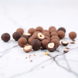 Noisettes enrobées de chocolat noir & lait - Le chocolat des français