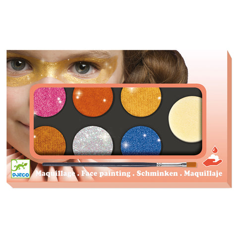 Palette 6 couleurs - Maquillage effet métal
