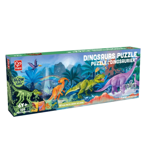 Puzzle XXL Dinosaures 200 pcs - Hape