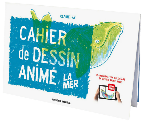 Cahier de dessin animé La Mer - Éditions animées