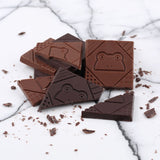 Coffret de 9 carrés de chocolat - Noël - Le chocolat des français