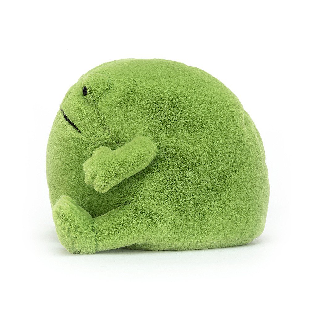 Francisco Frog- Peluche Grenouille avec pull rayé - Jellycat