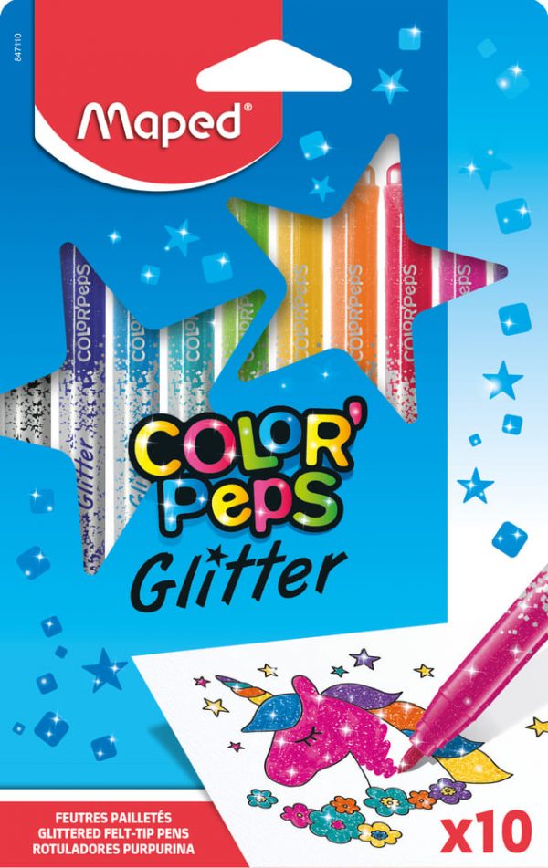 Feutres paillettes - Color' peps Glitter – La picorette
