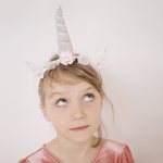 Serre tête licorne fleurs - Boutique Believe in Unicorn