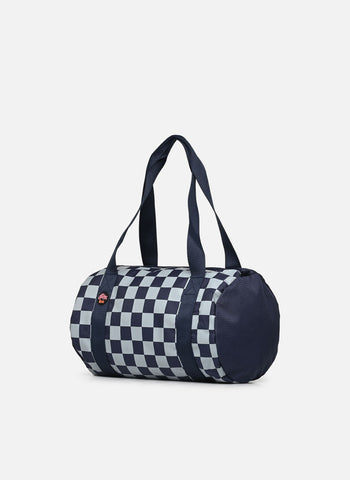 Sac Polochon / Weekend carreaux Marine