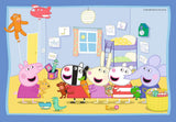 Puzzles Les aventures de Peppa pig - 2x12 pièces