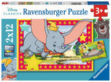 Puzzles l'appel de l'aventure Disney - 2x12 pièces