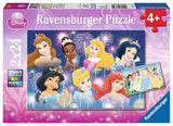 Princesses réunies Disney- Puzzles 2x24 pcs