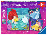 Aventure des princesses - Disney Princesses - Puzzles 3x49 pcs