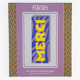 Kit Canevas Marque Page - Merci