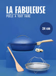 La fabuleuse poêle 8 en 1, 24 cm - Cookut