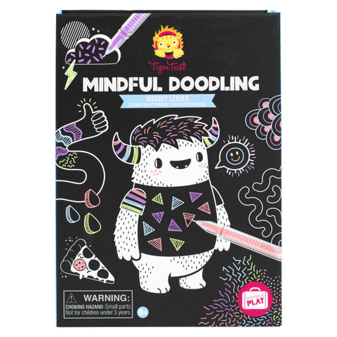 Mindful doodling night lines