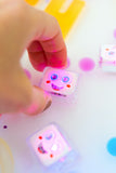 Cubes lumineux pour le bain