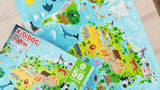 Puzzle Kididoc Sauvons la planète- 50 pièces