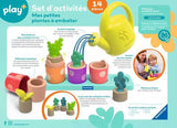 Set d'activité - Mes petites plantes à emboîter