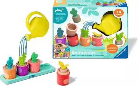 Set d'activité - Mes petites plantes à emboîter