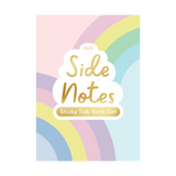 Bloc-notes à onglets adhésifs - Arcs-en-ciel pastel