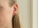 Boucles d'oreilles en porcelaine - pastèque