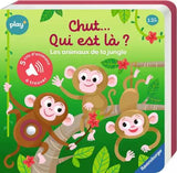 Ravensburger Play+ Chut…qui est là ? Les animaux de la jungle (Mon 1er livre sonore)