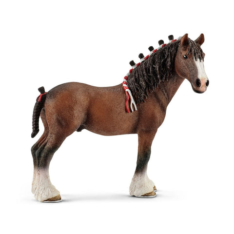 Cheval Hongre Clydesdale - Figurine