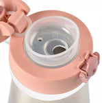 Gourde inox 350 ml + anse - Old pink