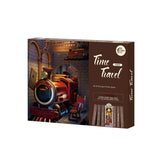 Insert d'étagère de coin de lecture DIY Rolife Time Travel TGB04
