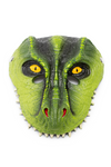 Masque de dino T-Rex vert