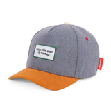 Casquette Melton grey
