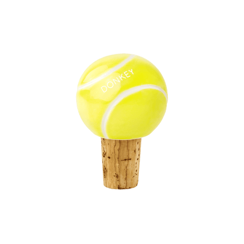 Bouchon en porcelaine - Balle de tennis
