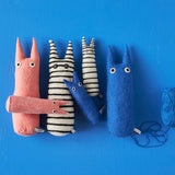 THE CURIOUS, wool - Les chats en laine