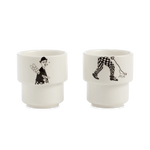 Egg cup sunday in paris (set of 2) - Coquetiers