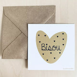 Carte Bisous