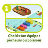 Allez les petites poissons - Premier jeu de circuit 3+