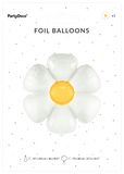 Ballon aluminium Marguerite 70 x 80 cm