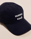 La casquette brodée Mama cool - charbon