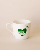 Le mug coeur Papa cool - vert sapin - vert sapin émoi émoi