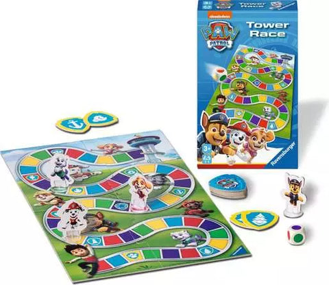 Mini jeux de société - Pat Patrouille Tower Race