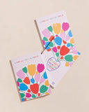 Le carnet L'amour extra frais en papier recyclé multicolore - émoi émoi