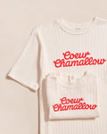 Le t-shirt Cœur chamallow femme en coton bio