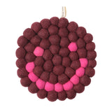 TRIVET, ROUND, SMILEY - Dessous de plat