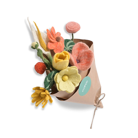 ENDLESS FLOWERS BOUQUET SYDNEY - Bouquet de fleurs éternelles en laine