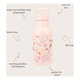 Gourde Kidzroom Sweet Sips Flowers, 350 ml