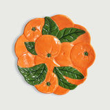 Assiette orange- &Klevering