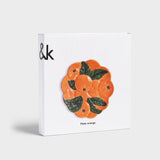 Assiette orange- &Klevering