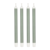 Styles Bougie ordinaire Vertes 4 pces