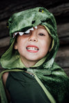 Cape de t-rex vert 4-5 ans