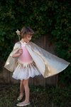 Cape en sequins doré 5-6 ans