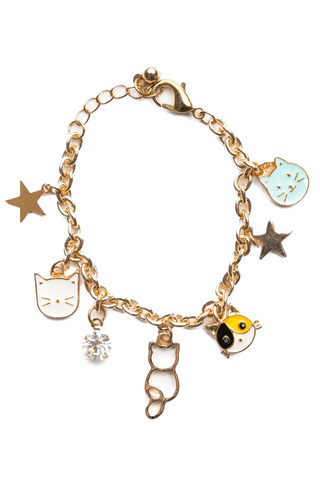 Bracelet de charms Chat