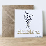 Carte FÉLICITATIONS
