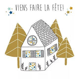 Cartes d'invitation - La fête à la maison